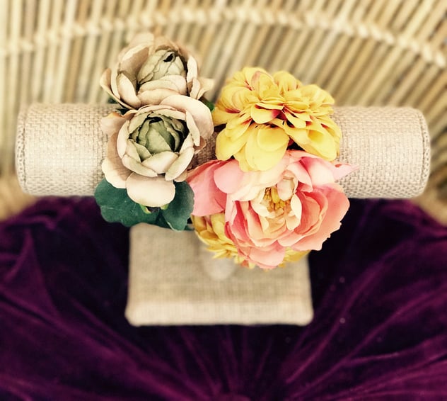 modern wedding flower corsages