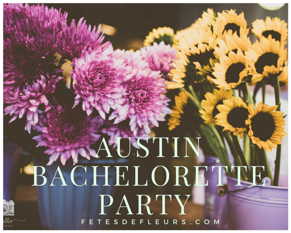 host an austin bachelorette flower crown party 