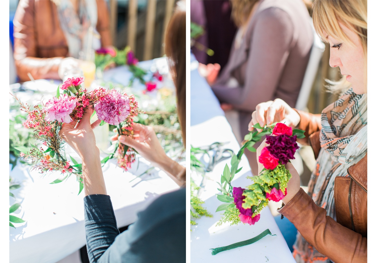 how to make flower crowns 