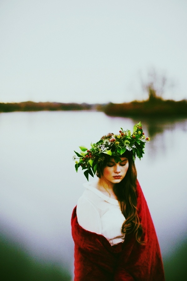 holiday flower crowns 