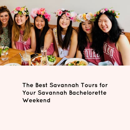 savannah bachelorette party tours 