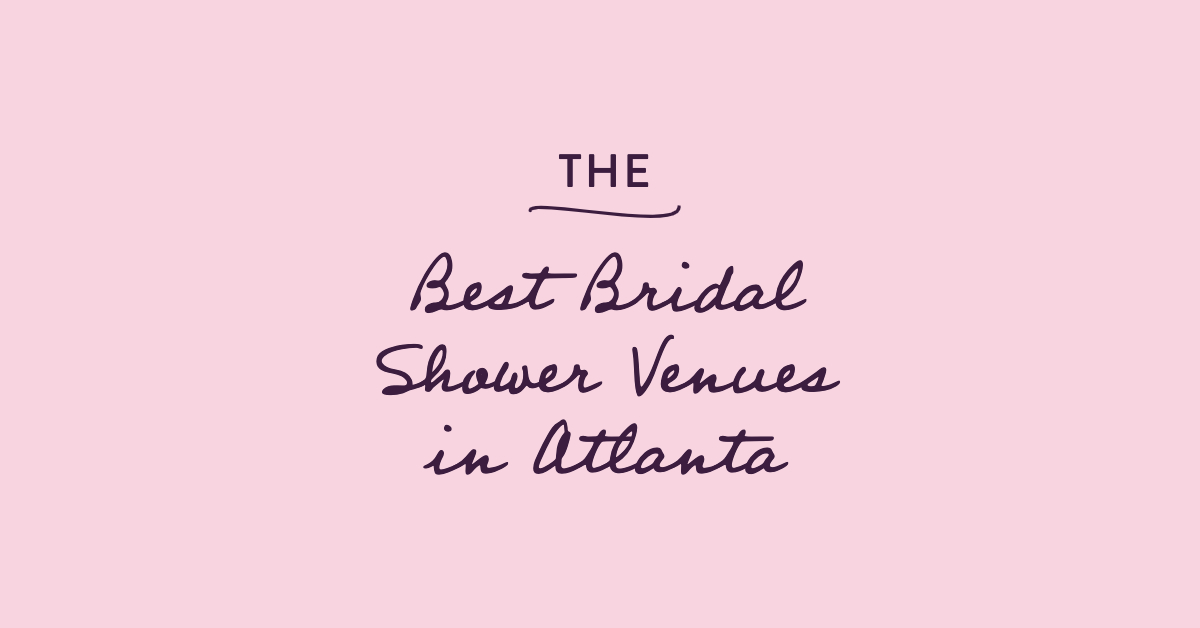 the best bridal shower venues in atlanta georgia 