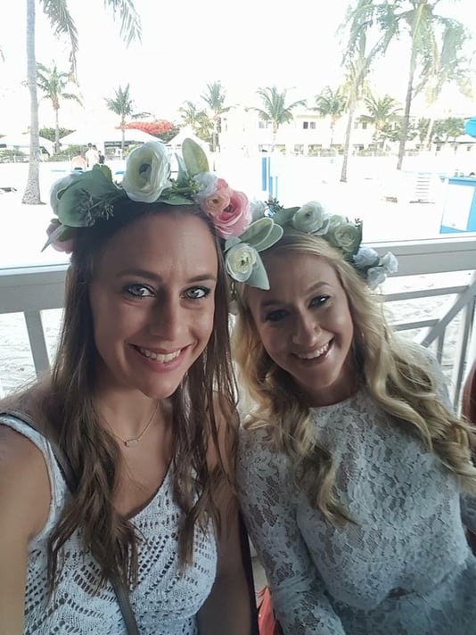 Wedding flower crowns 