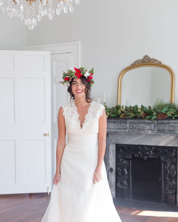 xmas flower crowns 