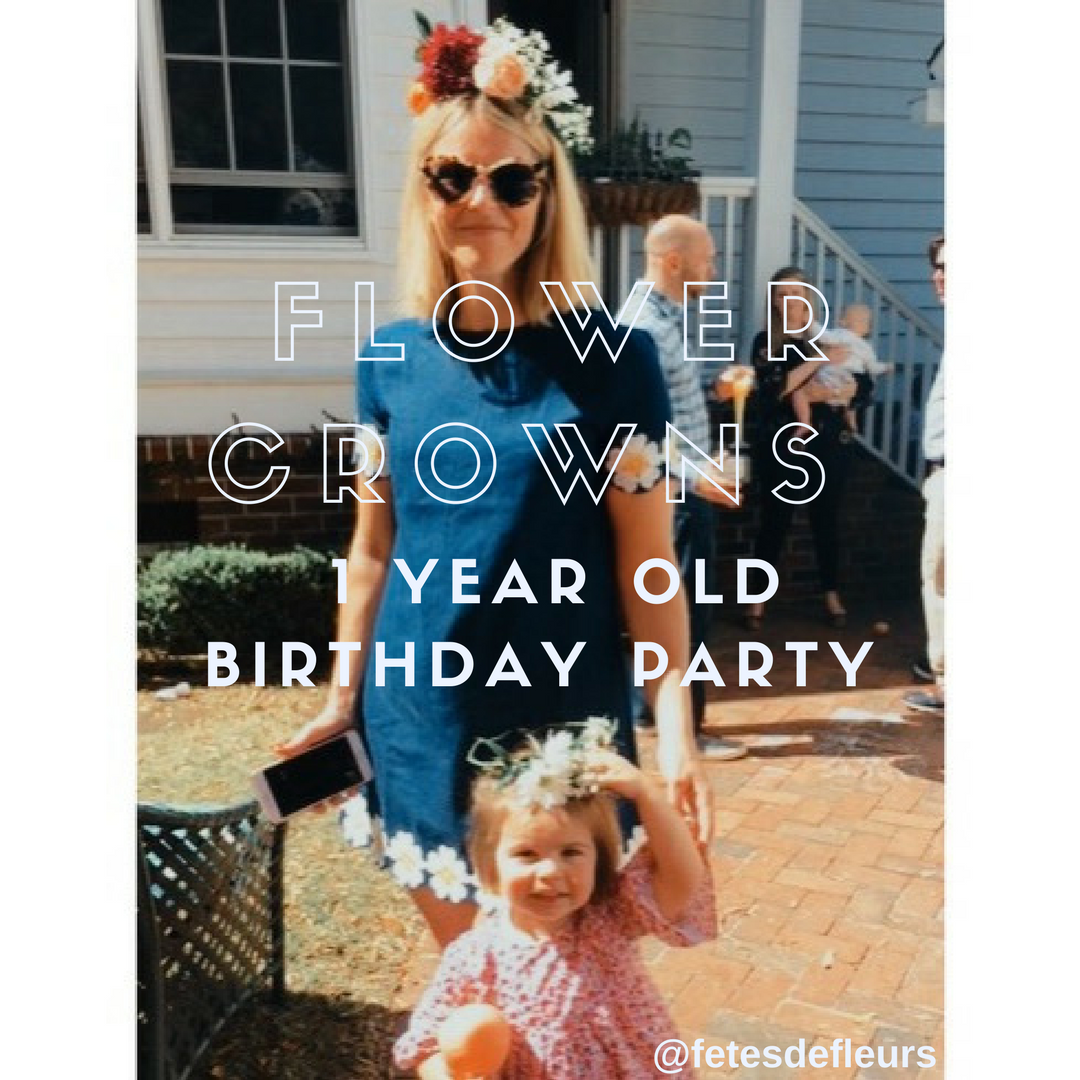 1 year old birthday party