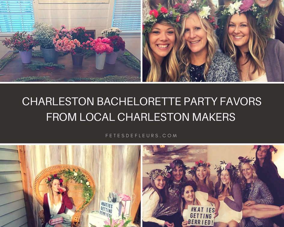 Bachelorette Party Favors for Your Charleston Bachelorette Party