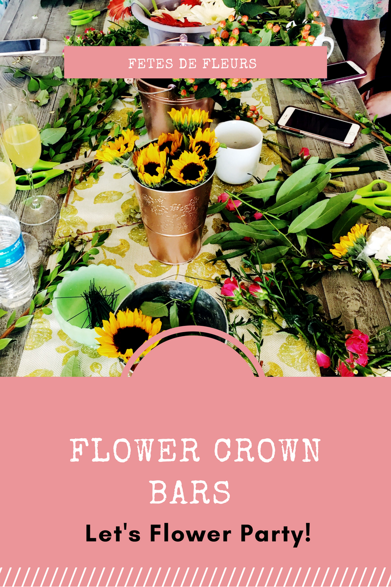 Flower Crown bar