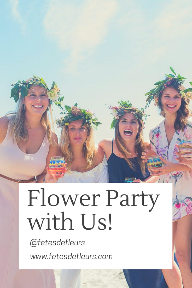 Flower Party with Us!