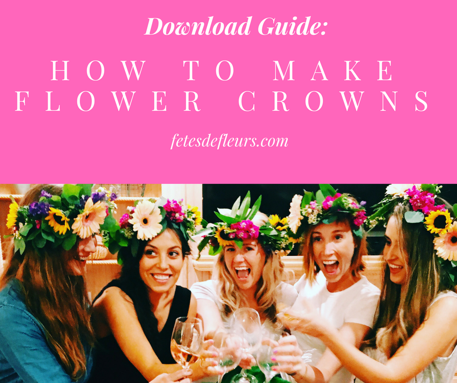 Guide- How to Make Flower Crowns