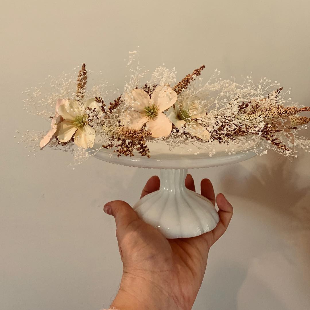 bridal shower flower crown 