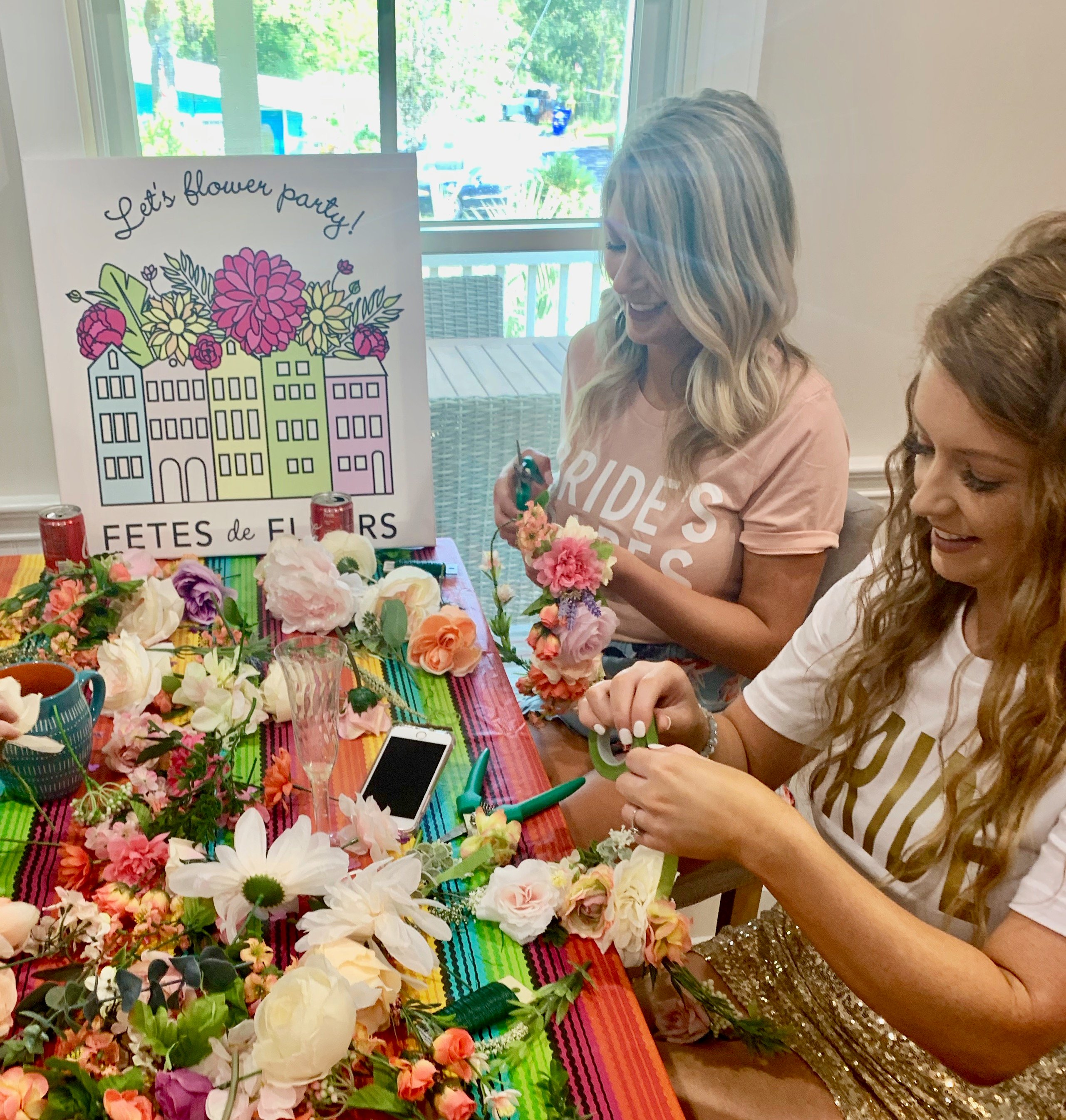 what is a flower crown workshop