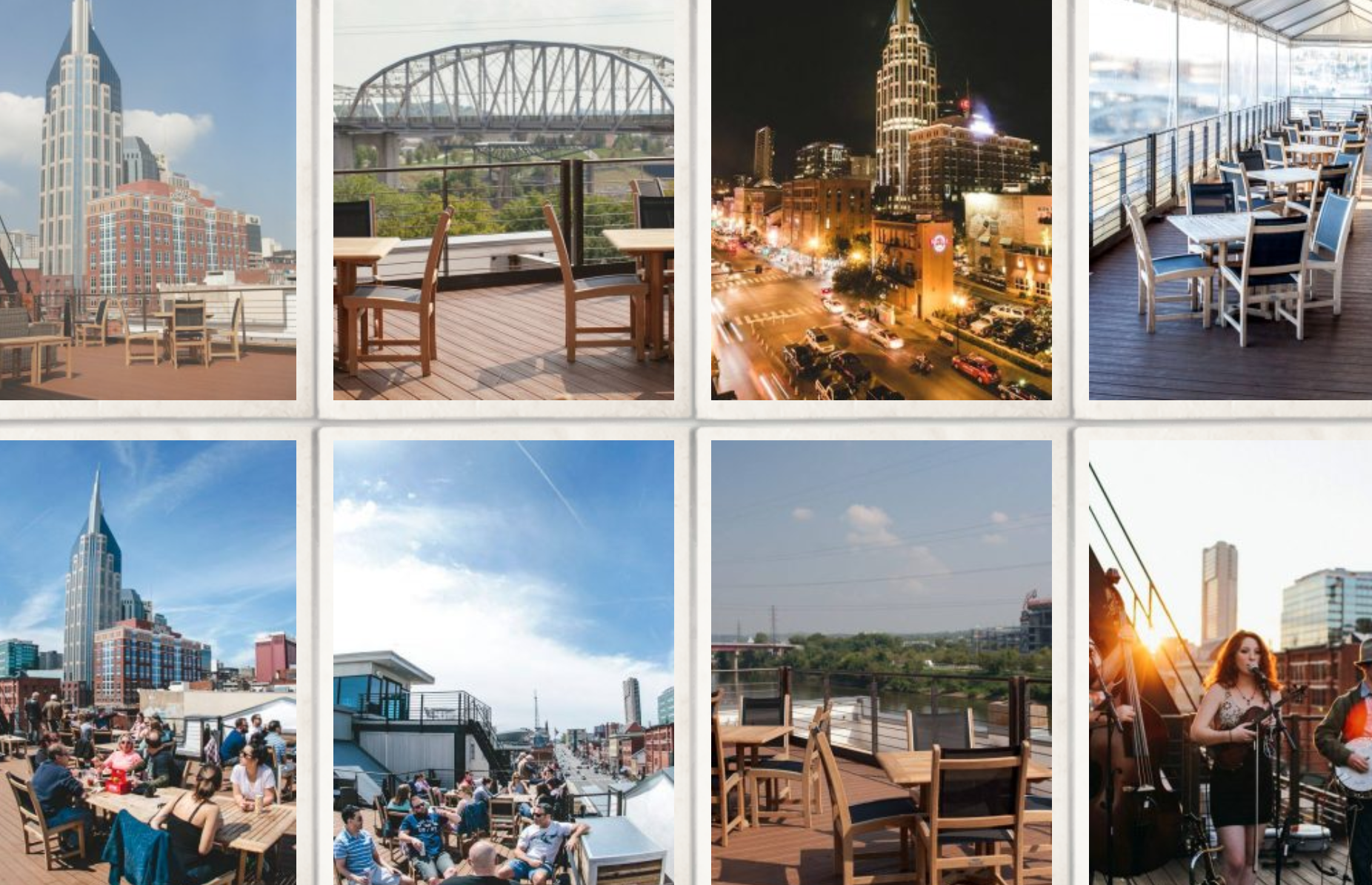 nashville rooftop bars for your nashville bachelorette party