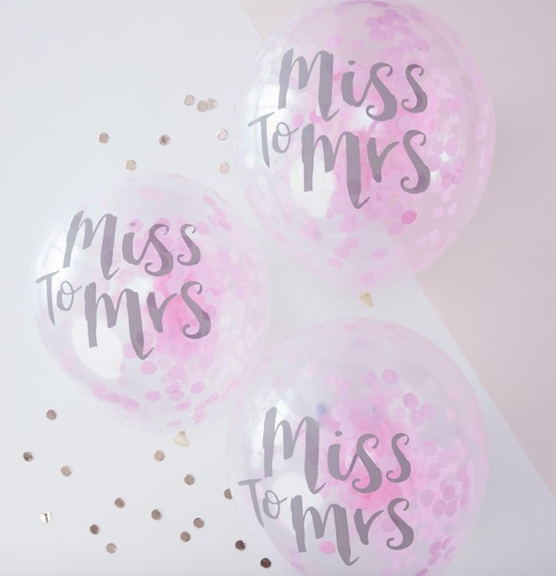miss to mrs balloons