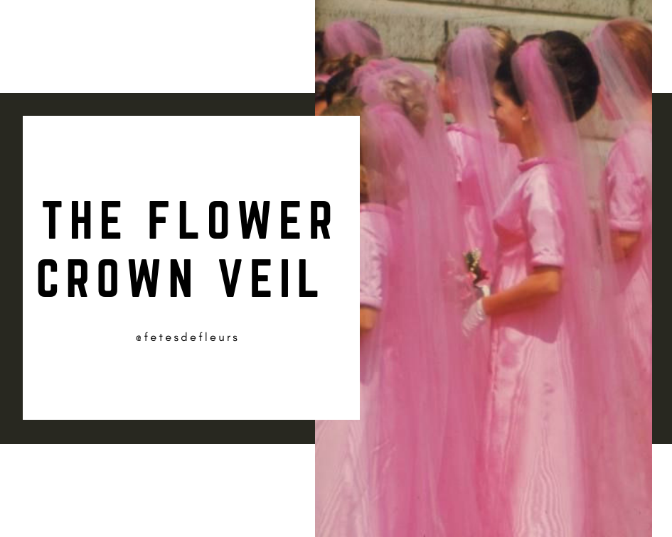 The Flower Crown Veil