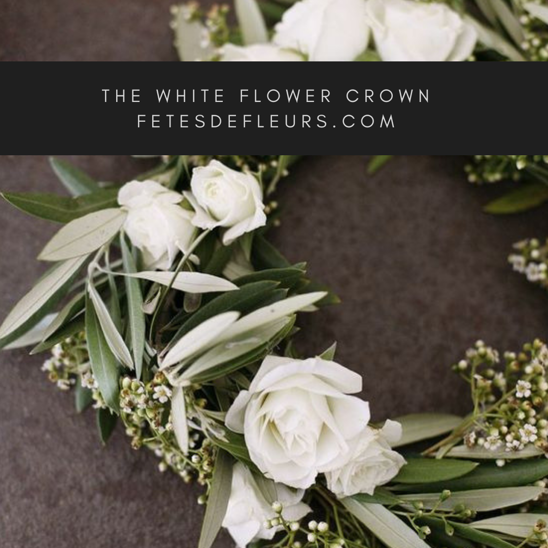 The White Flower crown 