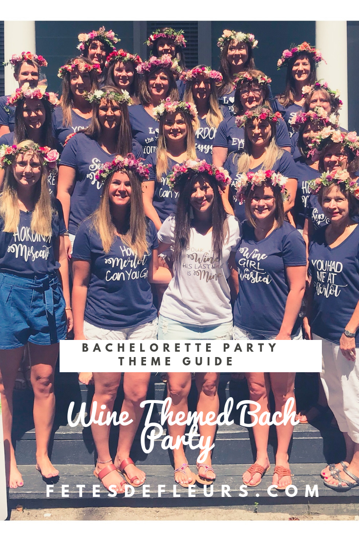Wine Themed Bach Party
