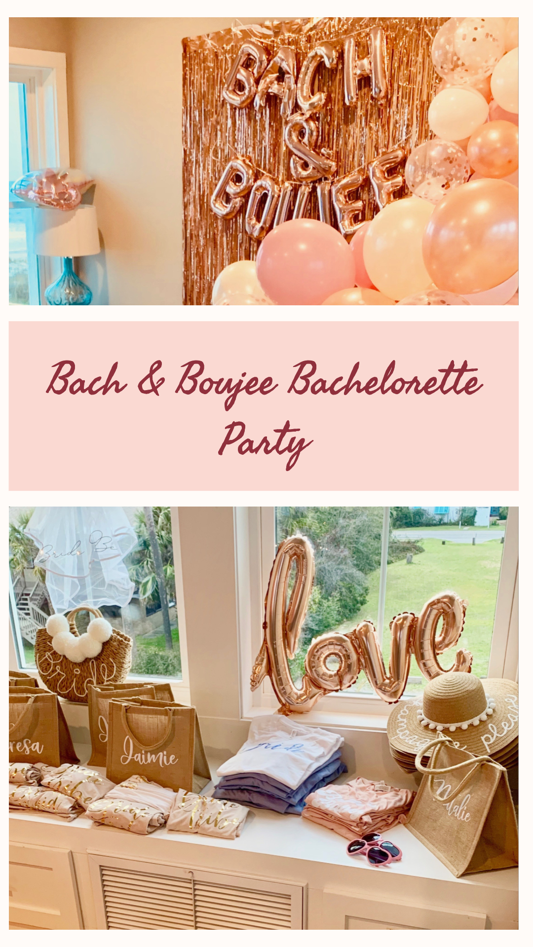 bach and boujee bachelorette party 