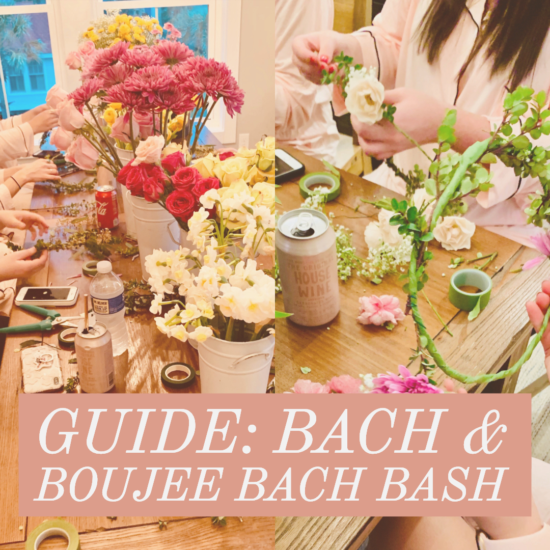 bach and boujee bachelorette party theme 