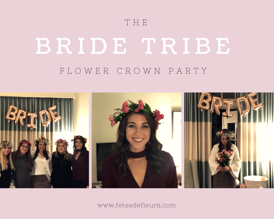 bride tribe party 