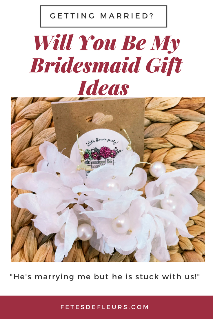 bridesmaid gift ideas