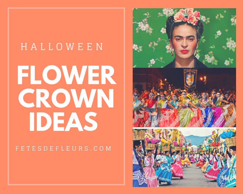 day of the dead flower crown costumes 