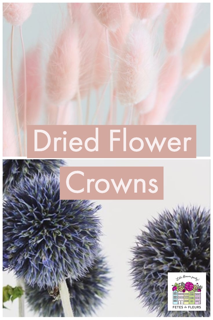 dried flower crowns