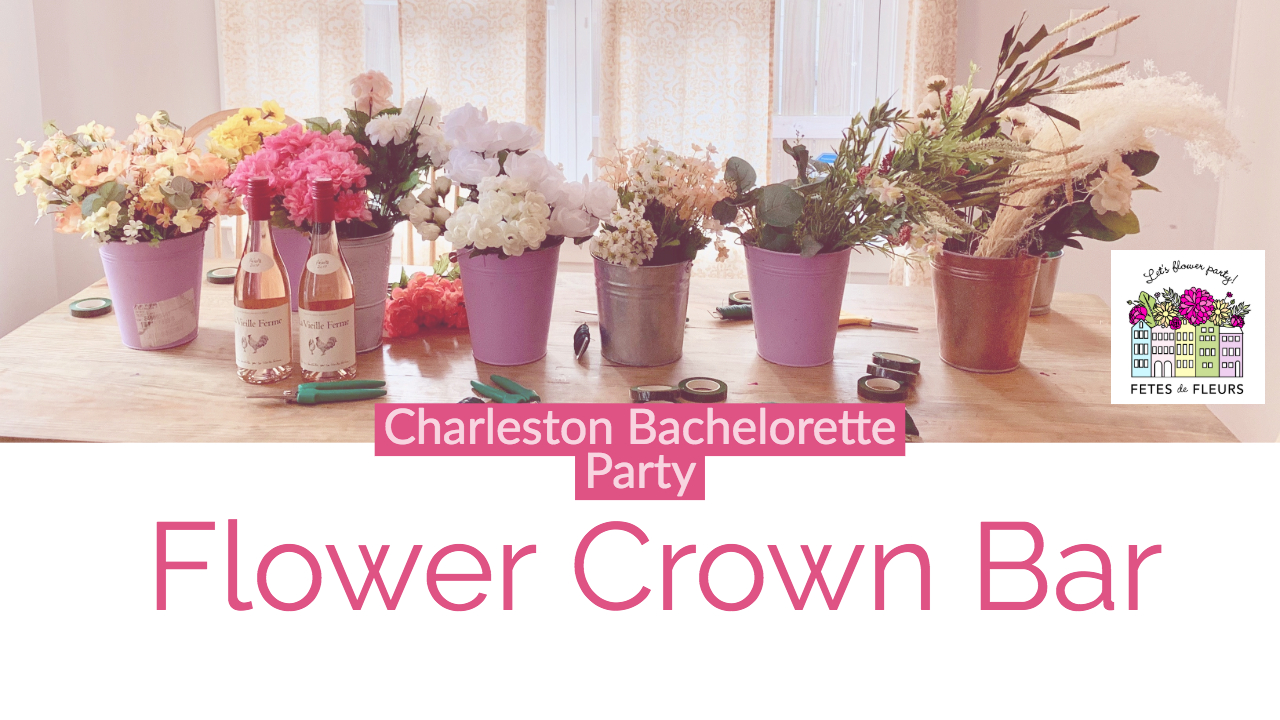 flower crown bar 