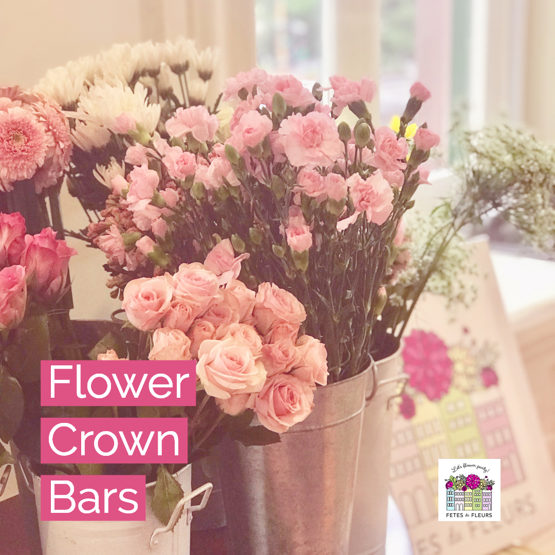 flower crown bars