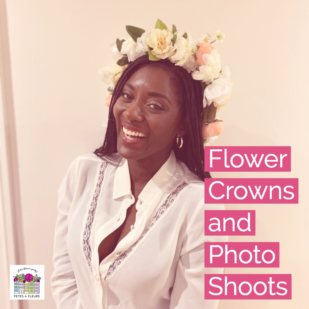 flower crowns and photo shoots for bachelorette party gift ideas 