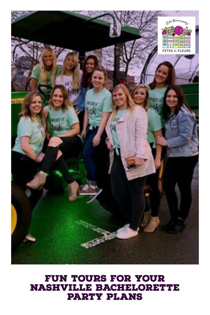 fun nashville tours for your nashville bachelorette party 