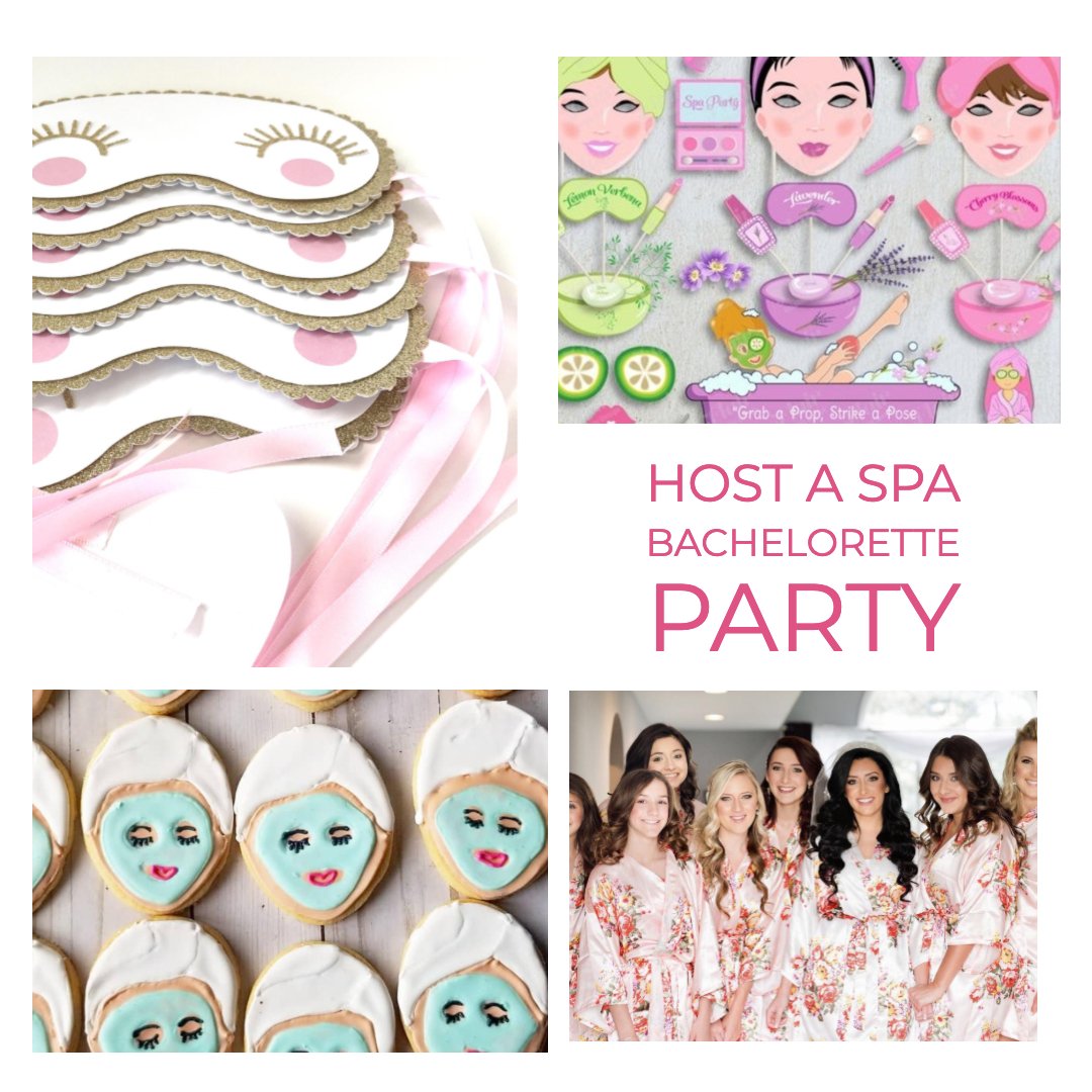 how to host a spa bachelorette party