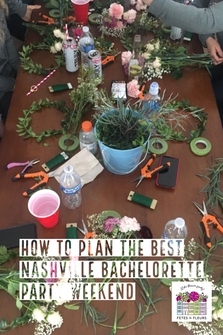 how to plan a fun nashville bachelorette party weekend 