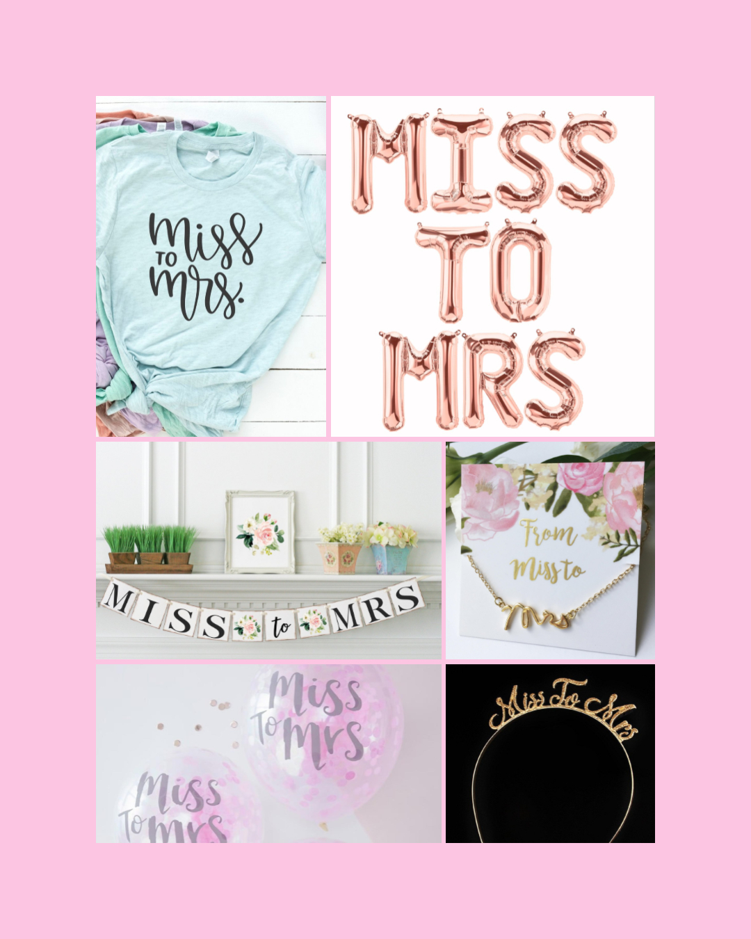 miss to mrs bachelorette supplies and decorations 