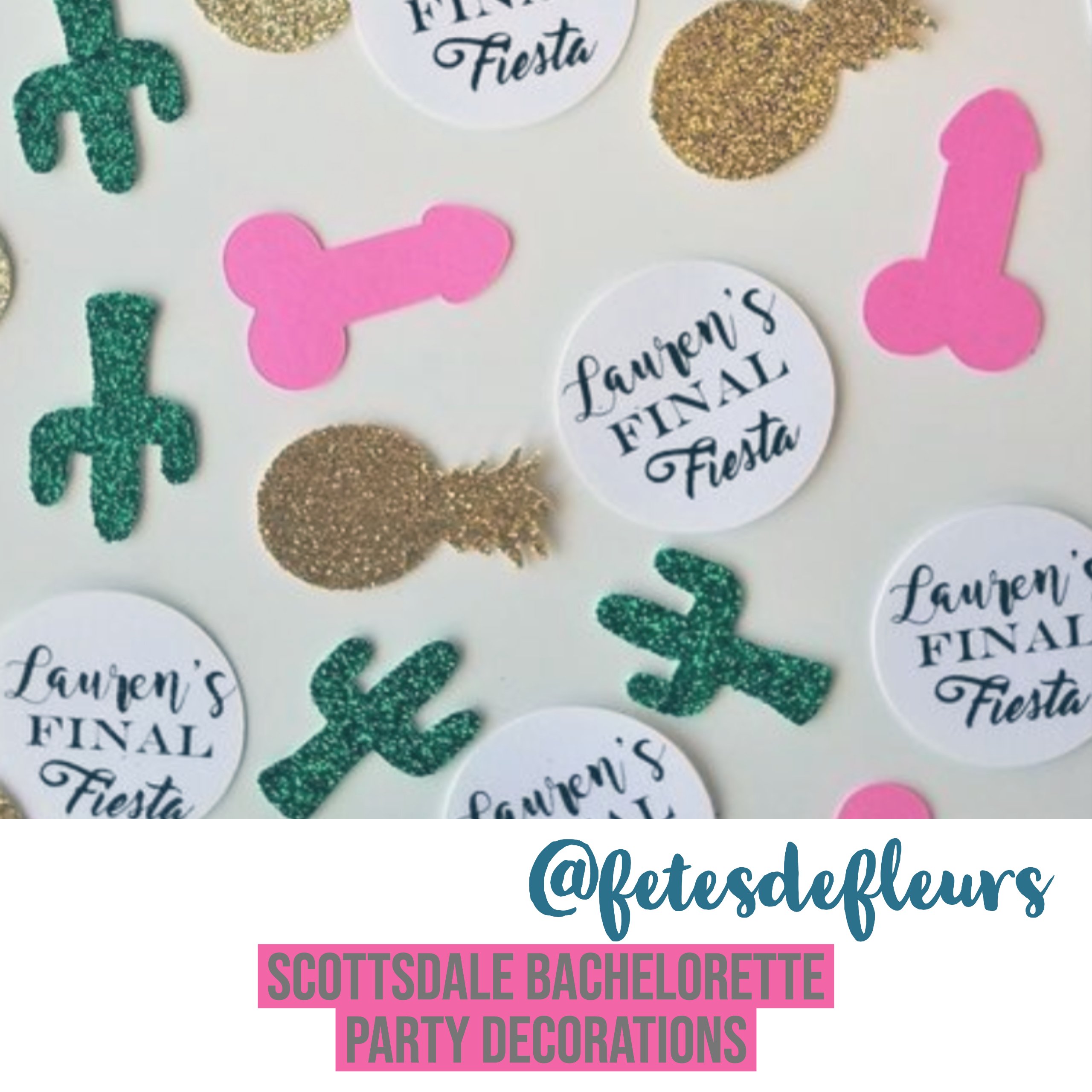 scottsdale bachelorette party decorations