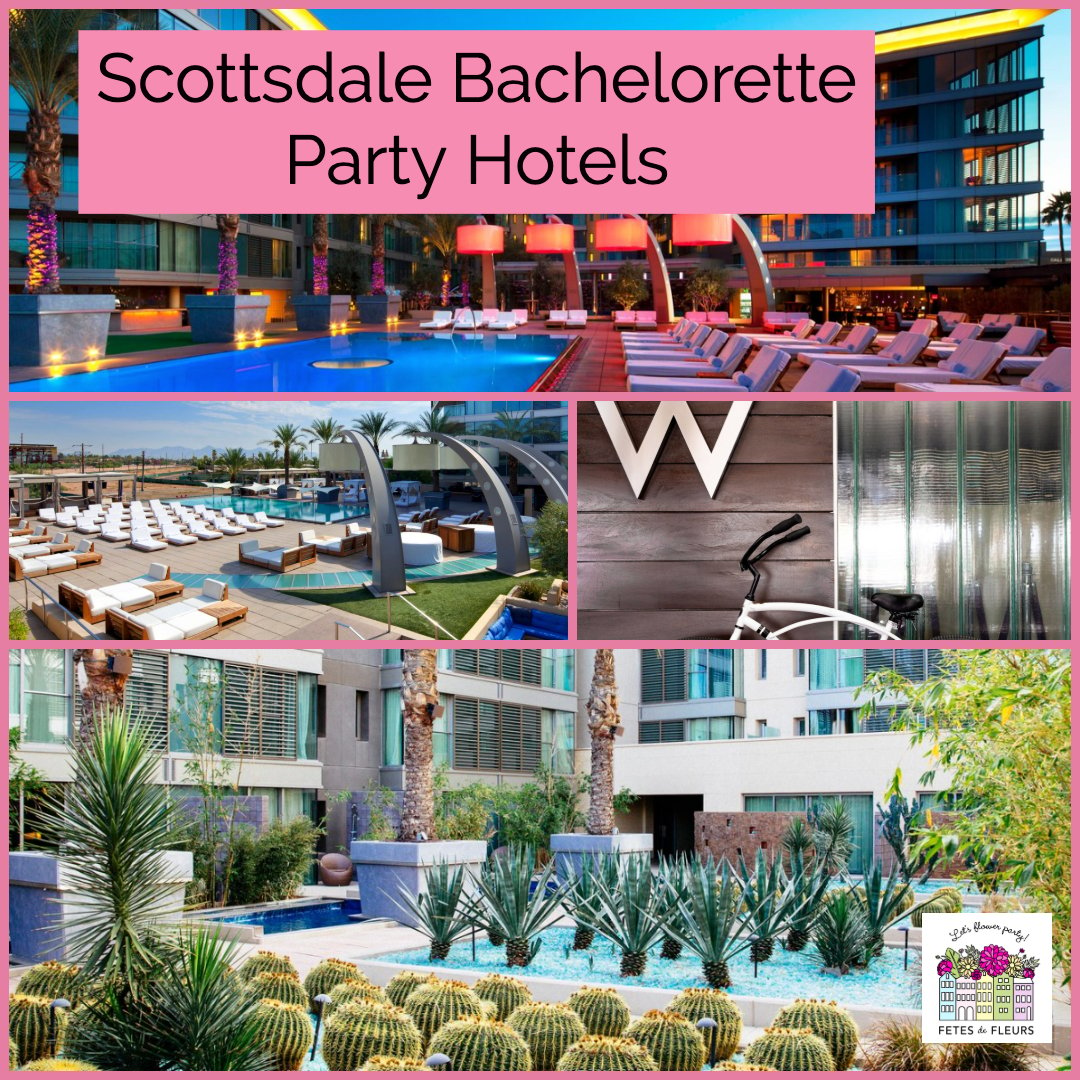 scottsdale bachelorette party hotels 