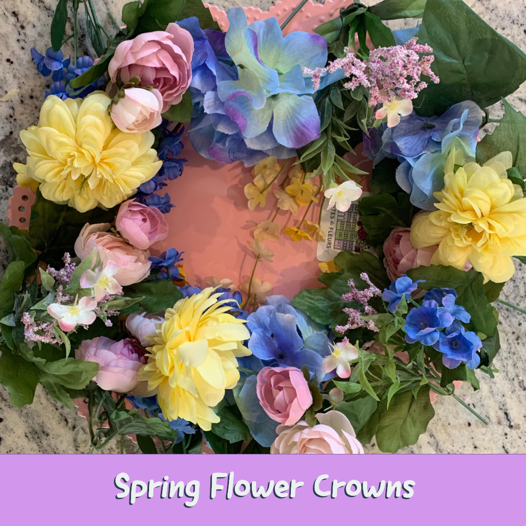 spring flower crowns