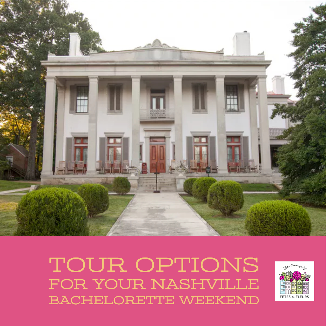 tour options for your nashville bachelorette party 